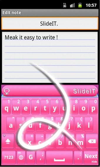 Image 2 for SlideIT Pinky Valentine s…
