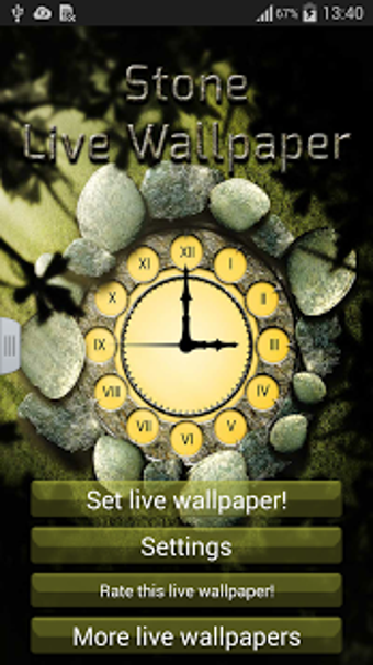 Imagen 8 para Stone Live Wallpaper