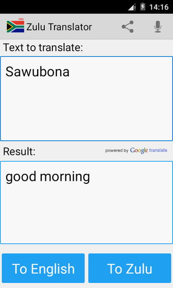 Imagen 0 para Zulu English Translator P…