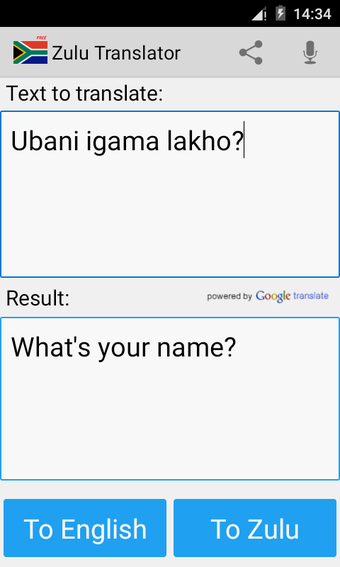 Image 1 for Zulu English Translator P…