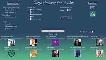 Imagen 1 para Image Archiver for Tumblr…