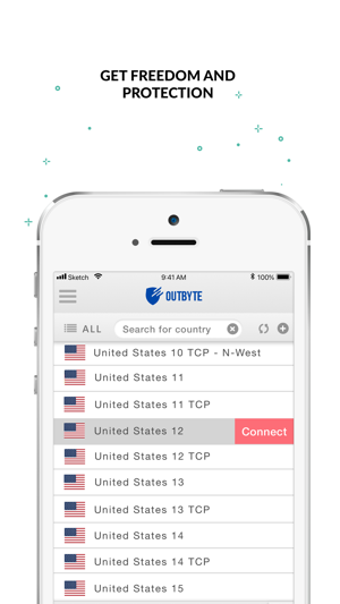 Imagen 3 para Outbyte VPN - fast & secu…