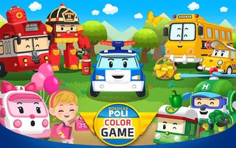 Imagen 2 para Robocar Poli Color - Kids…