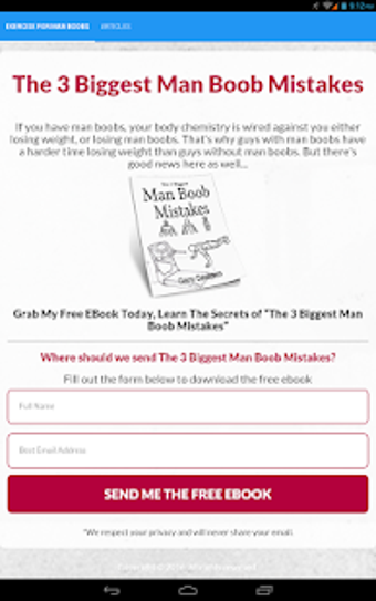 Imagen 0 para Exercise for Man Boobs