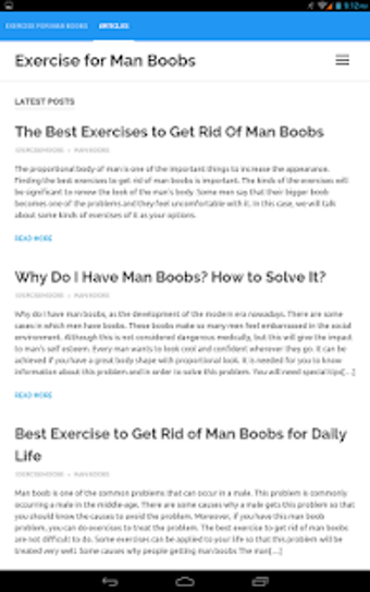 Imagen 1 para Exercise for Man Boobs