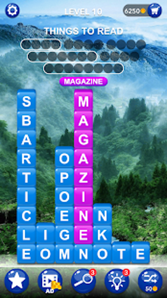 Image 1 for Word Tiles : Hidden Word …