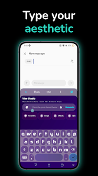 Image 0 for VibeKey: AI Keyboard Them…