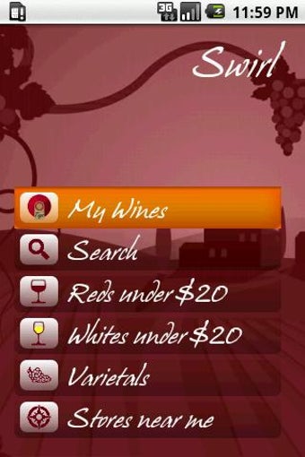 Imagen 0 para Swirl Pro - A Wine Guide