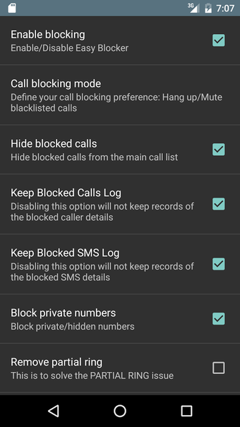 Imagen 1 para Call Blocker - Blacklist,…