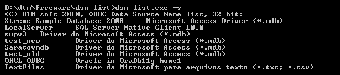 Imagen 0 para DTM ODBC DSN List