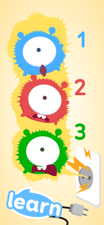Imagen 2 para CandyBots Numbers 123 Kid…