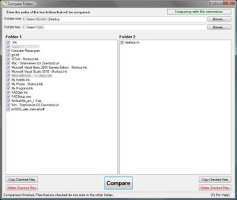 Image 0 for Compare Folders