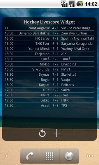 Imagen 3 para Hockey Livescore Widget