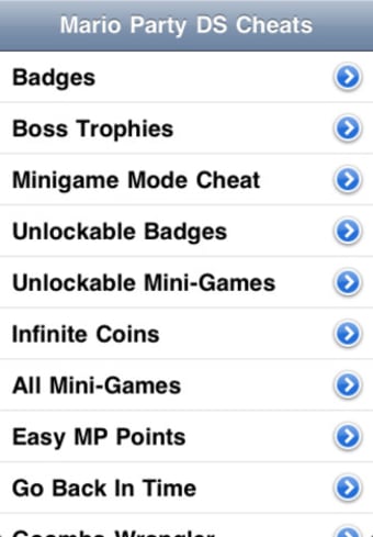 Image 0 for Cheats for Mario Party DS…