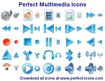 Image 0 for Perfect Multimedia Icons