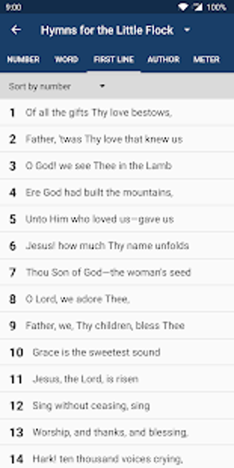 Image 3 for Hymns for the Little Floc…