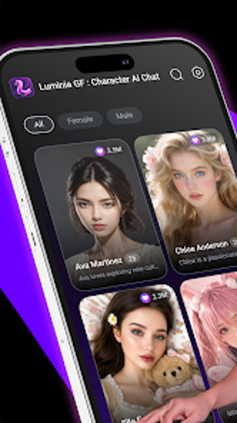 Imagen 0 para Luminia GF : Character AI…
