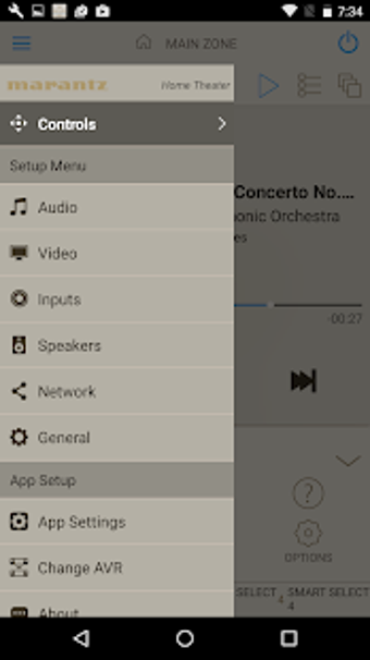Image 2 for Marantz 2016 AVR Remote