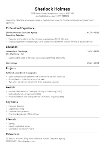 Imagen 0 para CV Engineer - Free Resume…