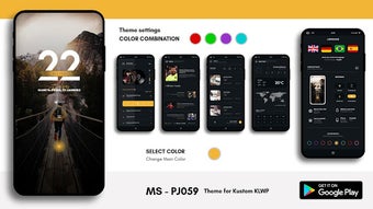 Imagen 2 para MS - PJ059 Theme for KLWP