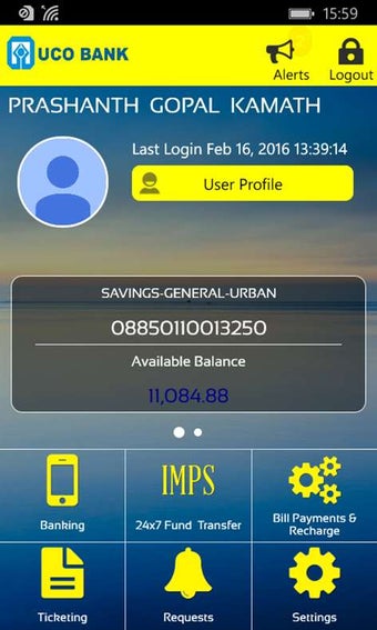 Imagen 0 para UCOMobileBanking for Wind…