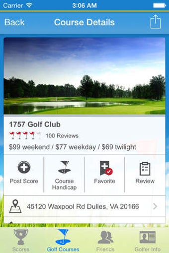 Imagen 0 para Diablo Golf Handicap Trac…