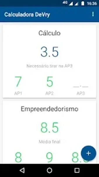 Image 0 for Calculadora de notas Wyde…