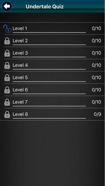 Image 0 for Character Quiz For Undert…