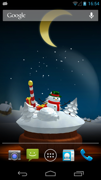 Imagen 2 para Frosty Snowman Live Wallp…