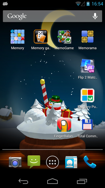 Imagen 3 para Frosty Snowman Live Wallp…