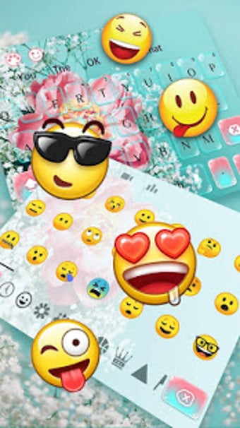 Image 1 for Flower keyboard