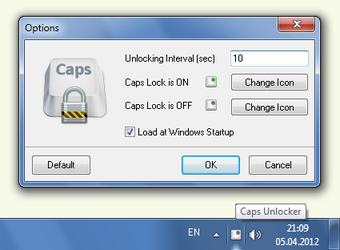 Image 0 for CapsUnlocker