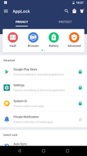 Imagen 2 para AppLock Lite