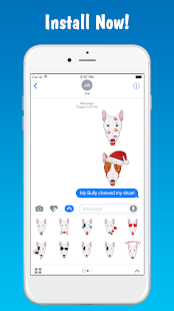 Imagen 0 para MyBTMoji - Bull Terrier E…