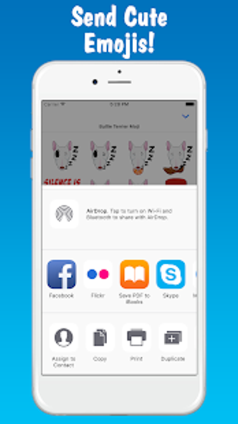 Imagen 1 para MyBTMoji - Bull Terrier E…