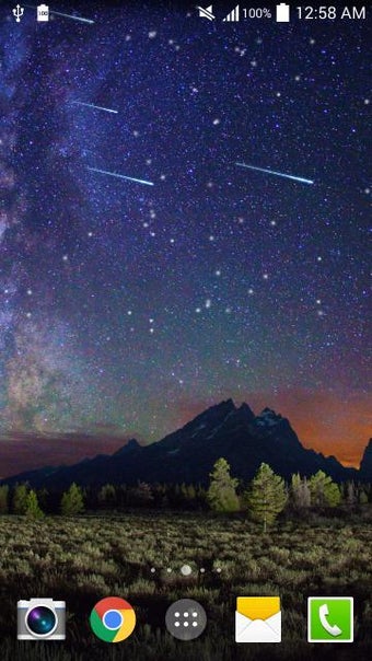 Imagen 0 para Meteor SKY Live Wallpaper…