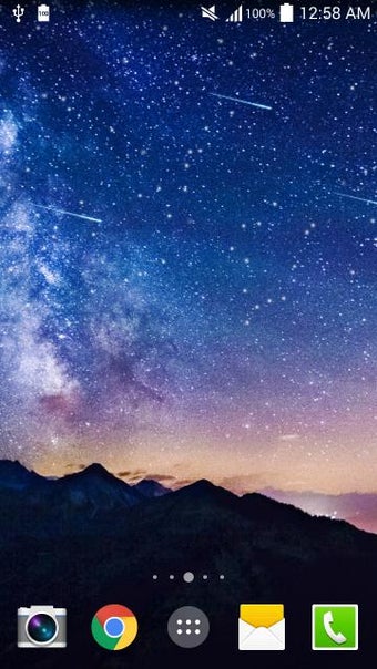 Imagen 3 para Meteor SKY Live Wallpaper…