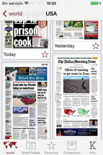 Imagen 0 para Kiosko.net - Today's News…