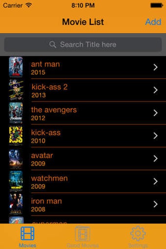 Image 0 for Movies List