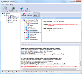Image 0 for SmartSync Monitor
