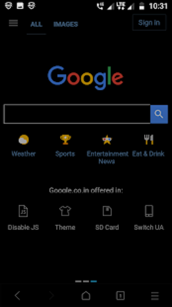 Image 0 for Skogle Browser