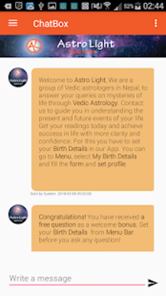 Imagen 1 para Astro Light - My Astrolog…