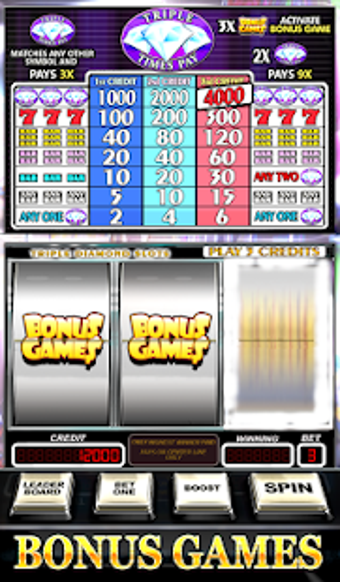 Image 1 for Triple Diamond Free Slots