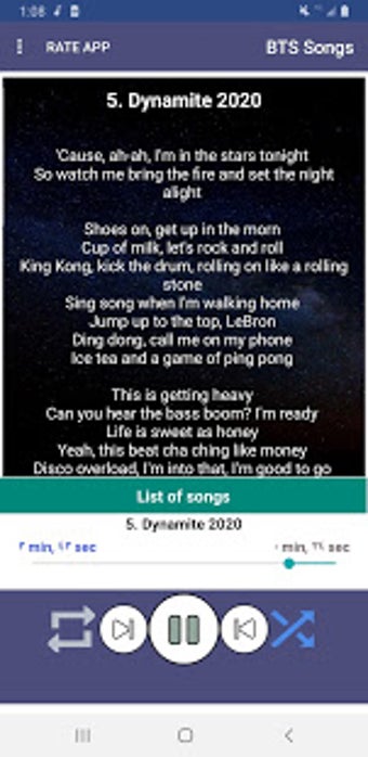 Imagen 0 para BTS Songs Offline Kpop + …