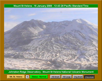 Image 0 for Mt. St. Helens VolcanoCam…