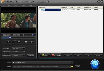 Image 0 for Nokia Video Converter Fac…