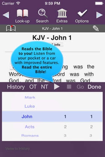 Imagen 0 para Touch Bible (KJV + Strong…