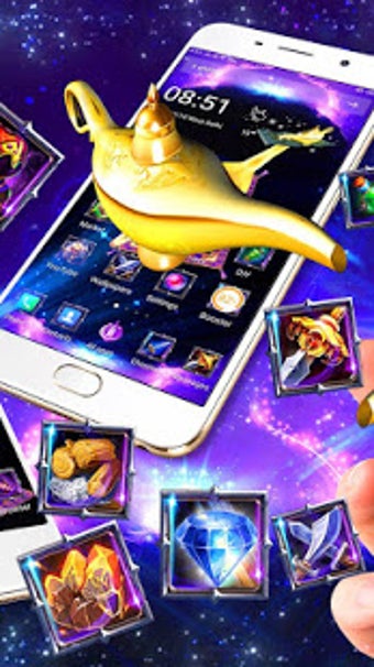 Image 1 for 3D Aladdin Magic Lamp Lau…