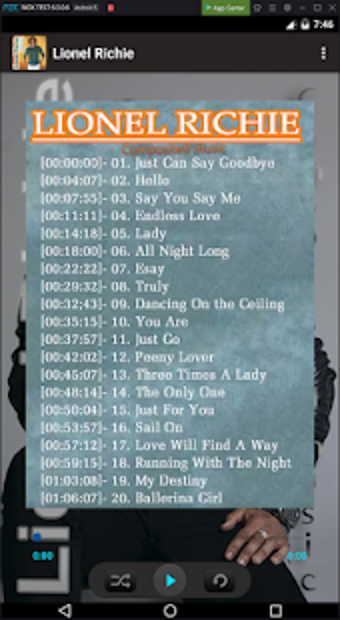 Imagen 2 para Best Of Lionel Richie Ful…