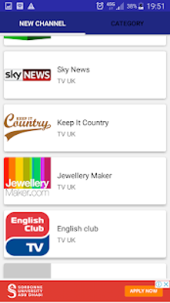 Imagen 0 para UK Live TV : Online chann…